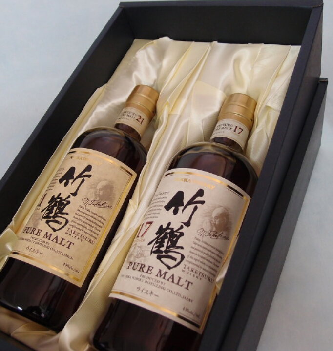 楽天市場】ニッカ竹鶴21年43度700mlニッカ竹鶴17年43度700ml  