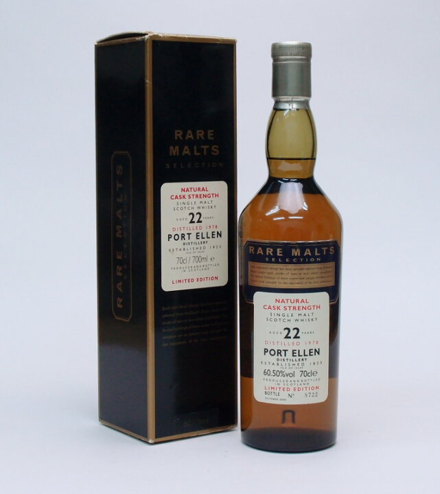 楽天市場】ポートエレン22年【1978】60.5％700ml【ボトルナンバー  