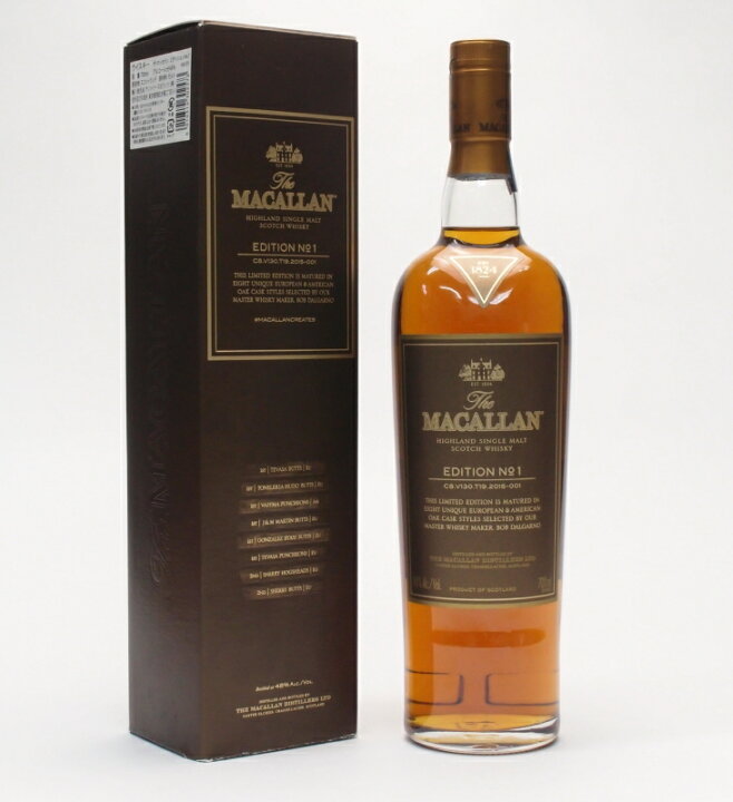 楽天市場】ザ・マッカラン エディション No.1 48%700ml【正規品  