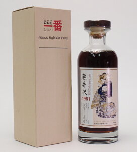 �y���y1981-2012�z��2042�y�|�ҁz56.7%700ml Japanese Single Malt Whisky�y�N���W�b�g���ρE��s�U�荞�݌��ςɑΉ��z�y��������ϕs�z
