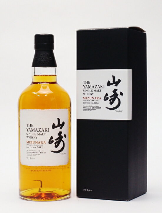楽天市場】シングルモルト山崎 ミズナラ 48度 700ml 【2012】THE  
