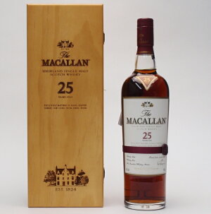 ザ・マッカラン25年４３度700ｍｌTheMACALLAN25Years【正規輸入品】【木箱入】