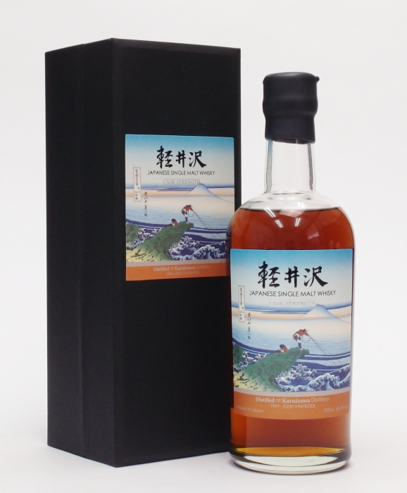 軽井沢1999-2000カスクストレングス<br>60.8度700ｍｌ<br>Japanese Single Malt Whisky<br>