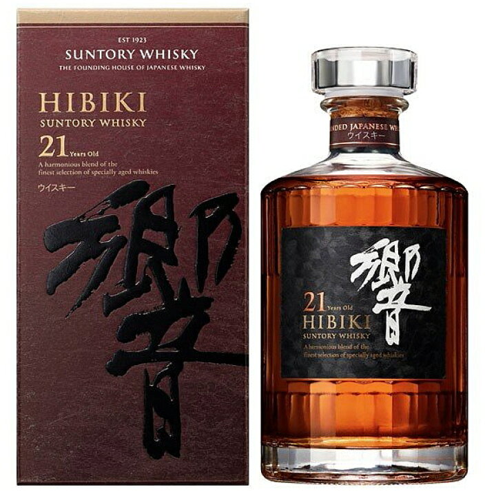 楽天市場】サントリーウイスキー響21年【箱付き】【正規品】43%700ml 
