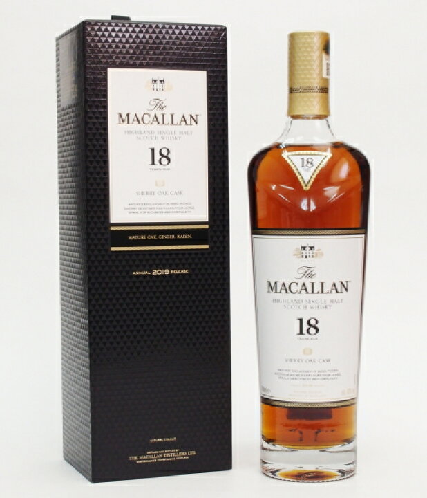 楽天市場】ザ・マッカラン 18年43度700ml【2018リリース】【正規輸入品  
