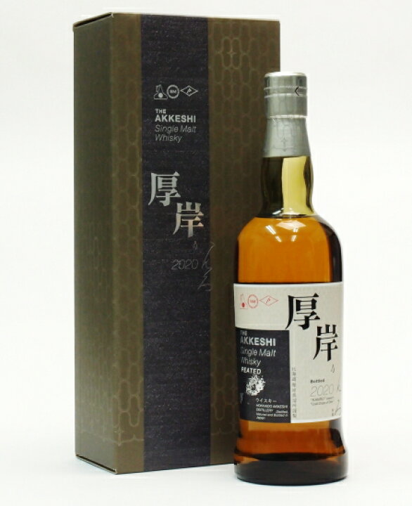 楽天市場】厚岸 シングルモルトウイスキー 寒露55%700ml : 酒の  