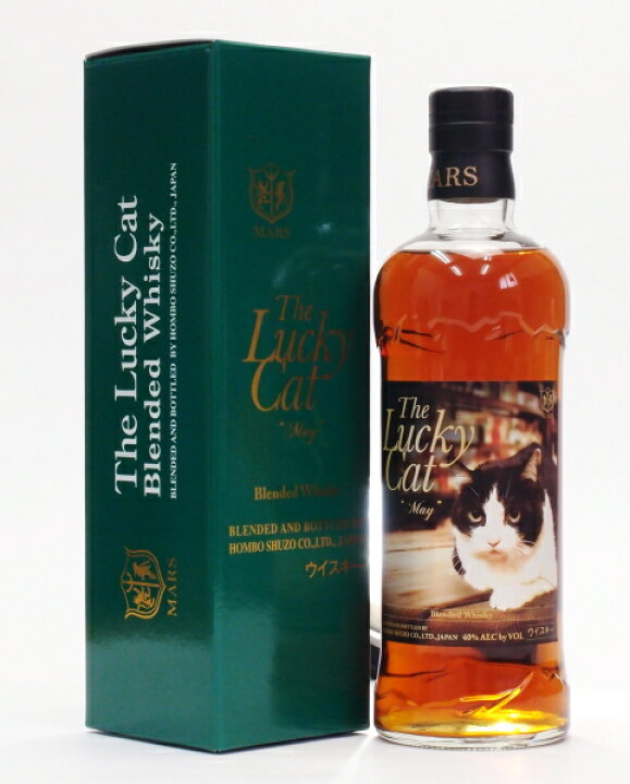 楽天市場】マルス ザ・ラッキーキャット メイ40%700ml : 酒のスーパー 