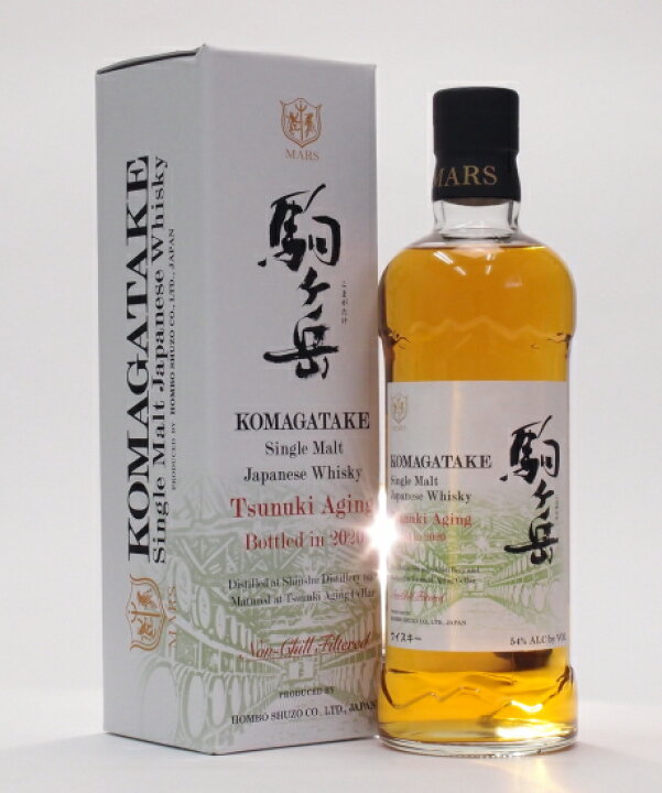 楽天市場】シングルモルト駒ヶ岳 津貫エイジング Bottled in 2020 : 酒  