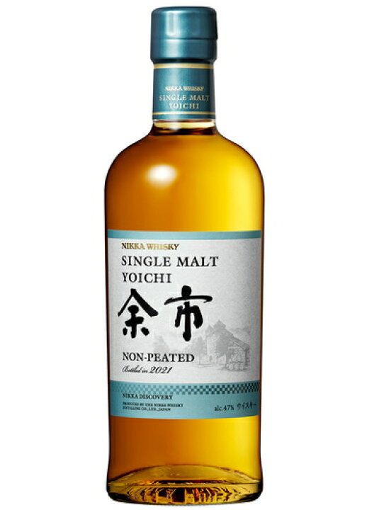 楽天市場】シングルモルト余市 ノンピーテッド2021 47%700ml : 酒の 