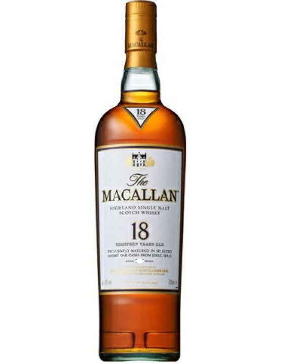 楽天市場】ザ・マッカラン 18年43度700ml【1996リリース】【箱無し  
