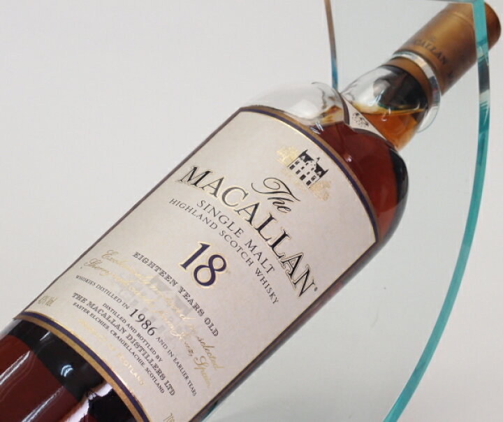 楽天市場】ザ・マッカラン 18年43度700ml【1986リリース】【箱無し 