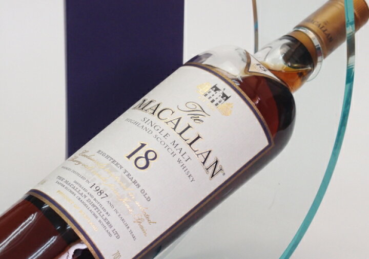 楽天市場】ザ・マッカラン 18年43度700ml【1987】【正規輸入品】The  