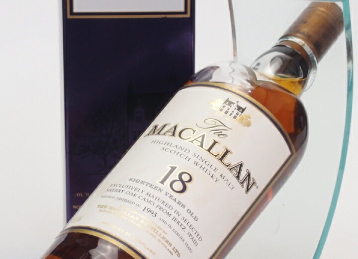 楽天市場】ザ・マッカラン 18年43度700ml【1995リリース】【箱付 