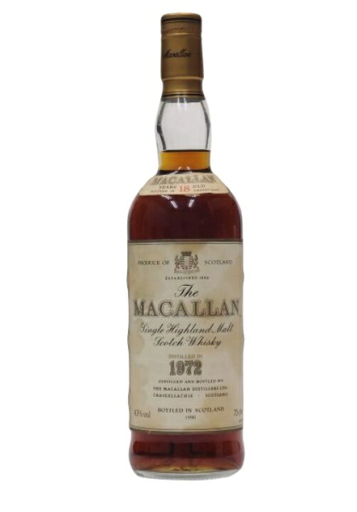 楽天市場】ザ・マッカラン18年シェリーカスク【1972】43%750ml 