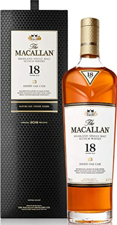 楽天市場】ザ・マッカラン 18年43度700ml【2021リリース】【正規輸入品 