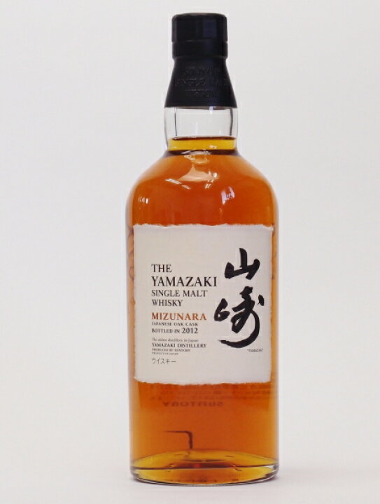 楽天市場】シングルモルト山崎ミズナラ48度700ml【2012】【箱無し 