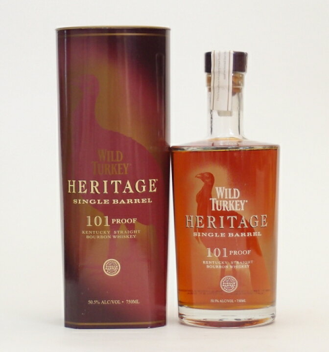楽天市場】ワイルドターキー ヘリテージシングルバレル50.5%750ml : 酒 