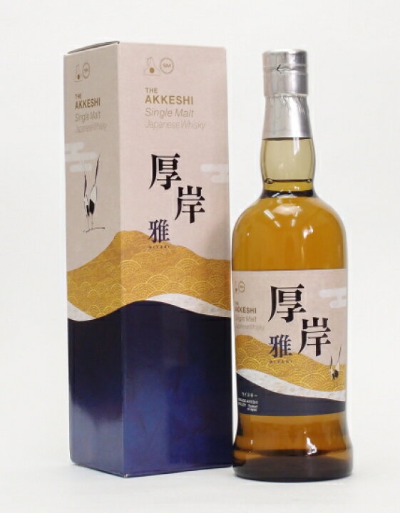 楽天市場】厚岸シングルモルトウイスキー雅55%700ml : 酒の  