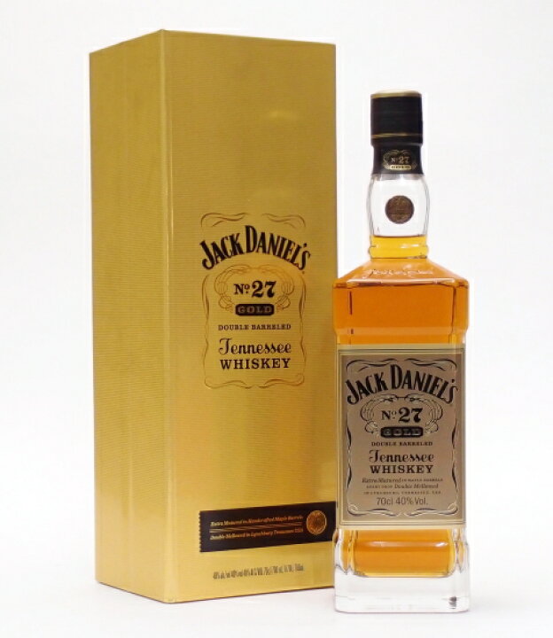 楽天市場】ジャックダニエル ゴールド No.27 40％ 700ml : 酒の 