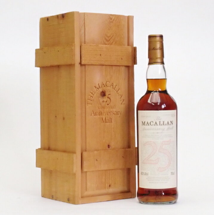 楽天市場】ザ・マッカラン 25年 アニバーサリー43%700ml The MACALLAN 