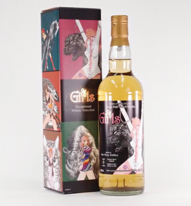楽天市場】グレンマレイ9年2012バーボンバレル ＆ガールズ59.1%700ml 