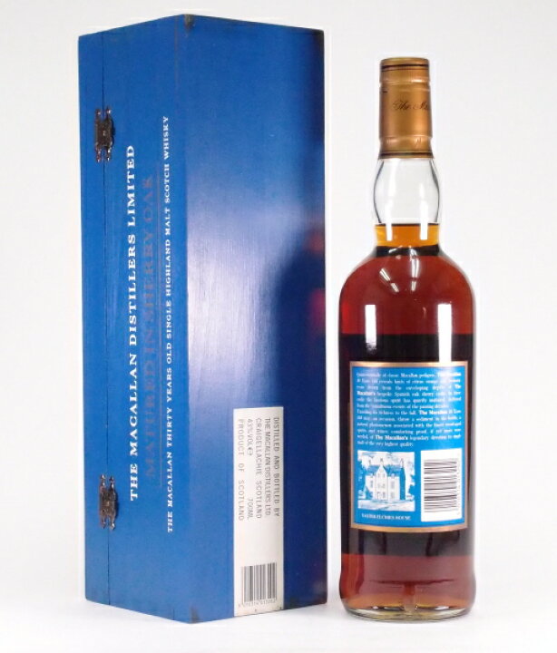 楽天市場】ザ・マッカラン 30年700ml43度【ブルーラベル】シェリー 
