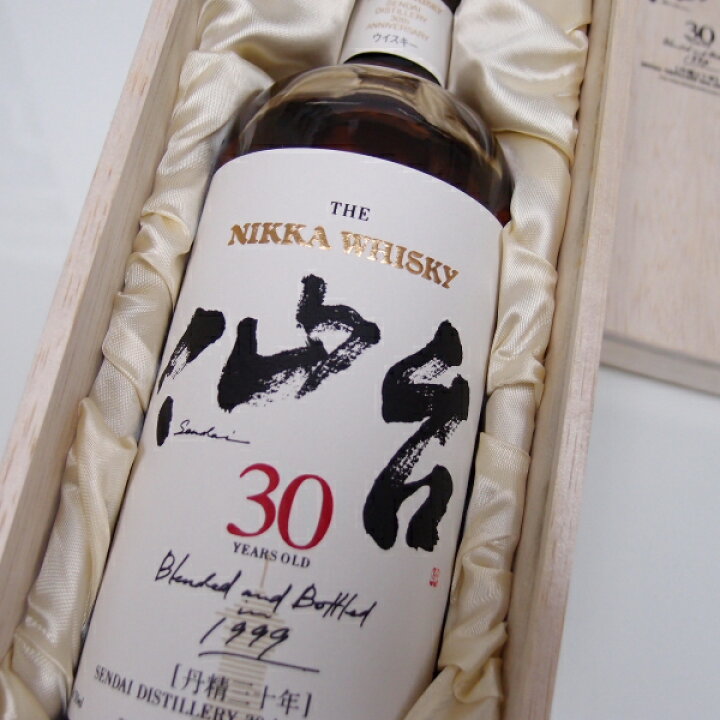 楽天市場】ザ・ニッカウヰスキー 仙台30年43％750ml【クレジット 