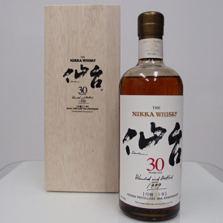 楽天市場】ザ・ニッカウヰスキー 仙台30年43％750ml【クレジット