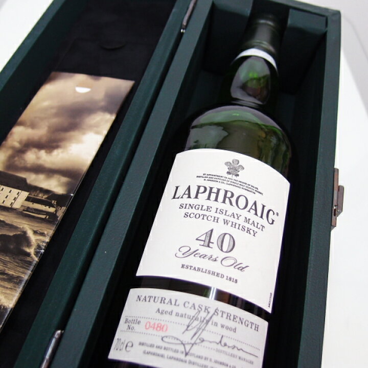 楽天市場】ラフロイグ40年42.4%700mlLAPHROAIG 40Y【銀行振り込み決済 