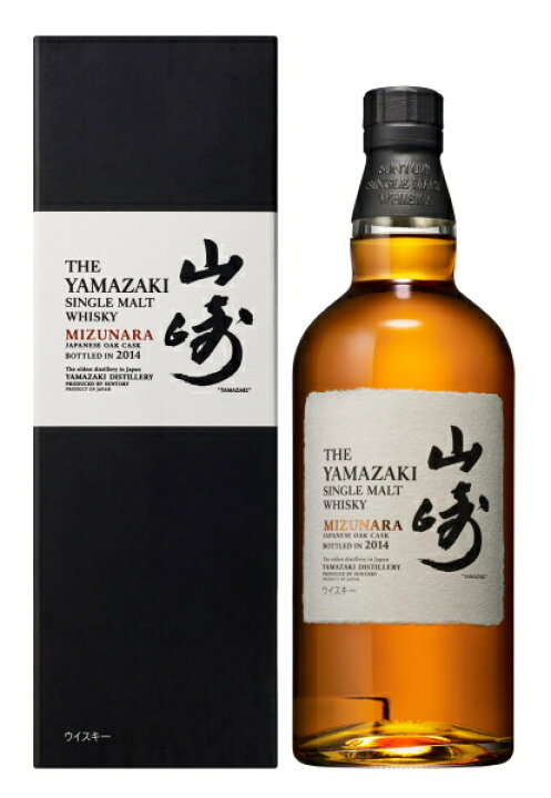 楽天市場】シングルモルト山崎 ミズナラ 48度 700ml【2014】THE  