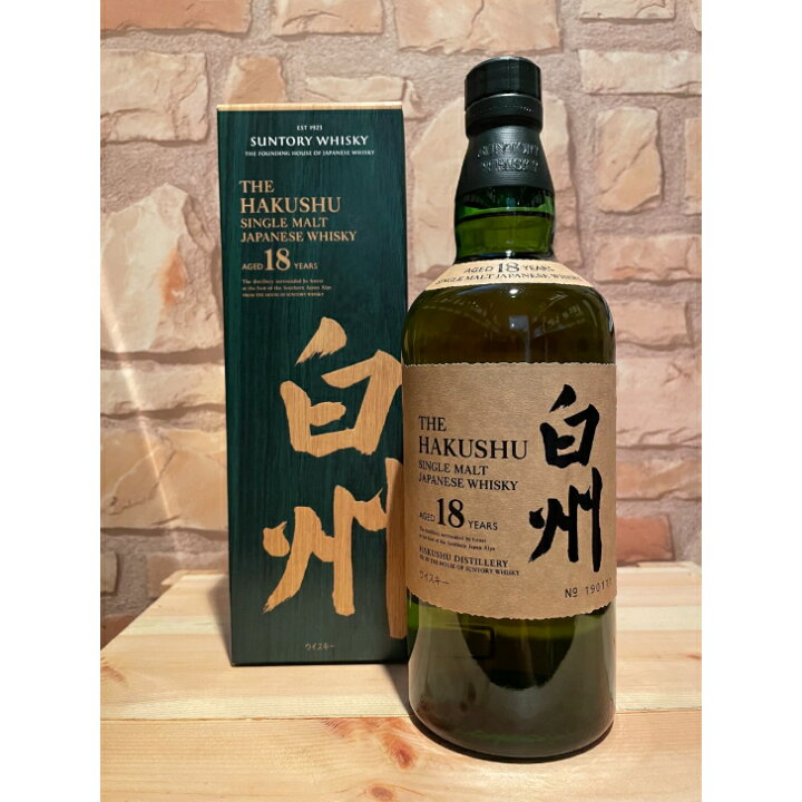 楽天市場】白州 18年 シングルモルト ウイスキー 700ml 43% モルト 父 