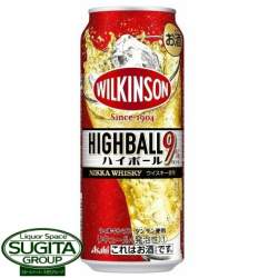 お買い得品 チューハイ 爆買い新作 強炭酸 HIGHBALL ニッカ アサヒ 1ケース 9% 500ml×24本 ウィルキンソンハイボール