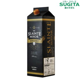 ウイスキー ザ スランジバー 37度　1.8L パック　｜　ウイスキー 紙パック THE SLAINTE MHOR 千寿白拍子 国産