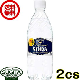 サントリー ソーダ 【490ml×48本(2ケース)】 強炭酸水 500 ペットボトル 送料無料 倉庫出荷