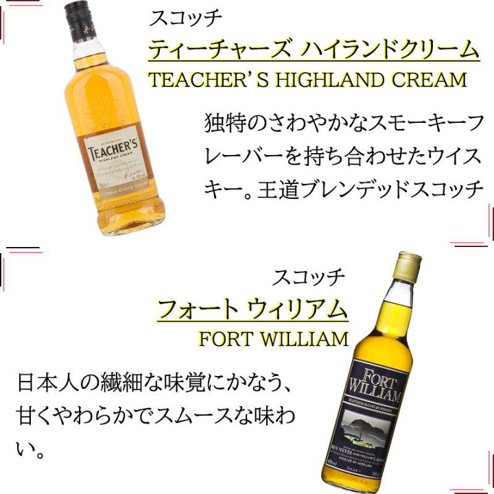 楽天市場】【お値打ち】 デイリー ウイスキー 飲み比べ セット 第20弾  