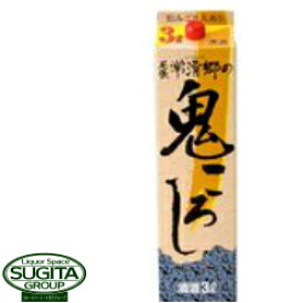 尾張常滑郷 鬼ころし3L(3000ml)パック 愛知 【常滑郷】