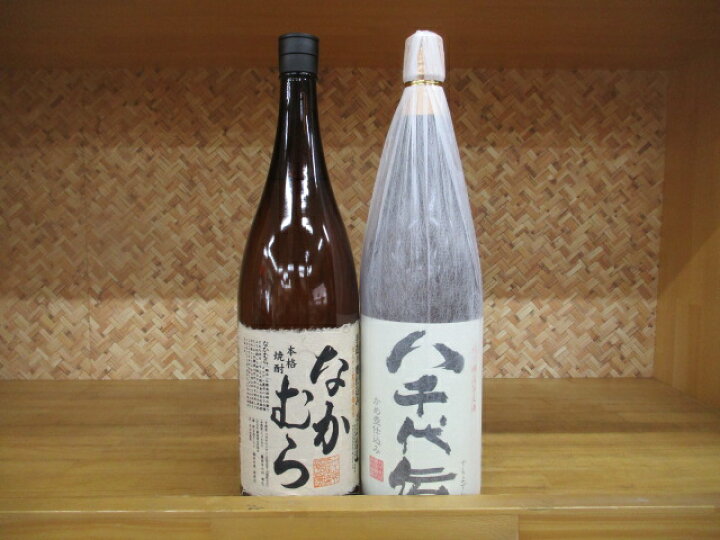 楽天市場】芋焼酎 なかむら 八千代伝 白 2本セット 1,800ml 化粧箱入 