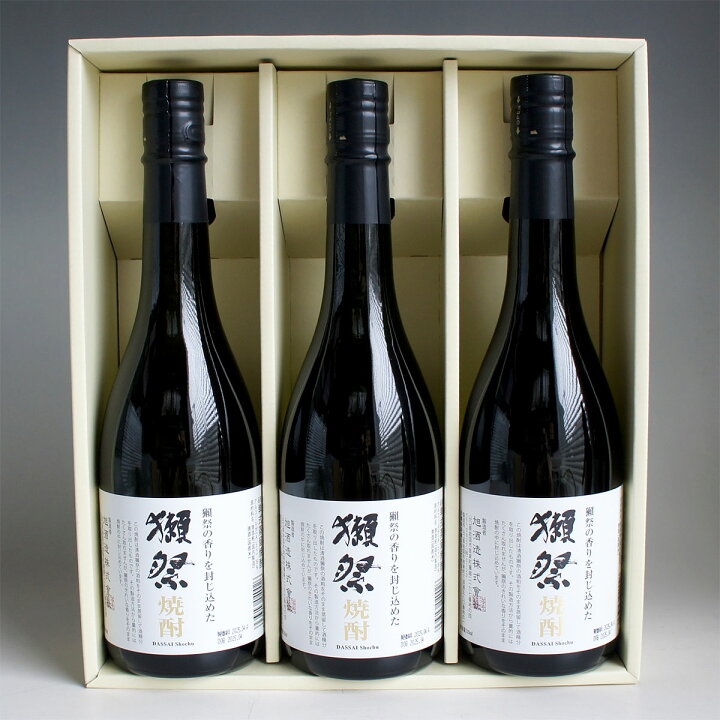 楽天市場】獺祭 焼酎セット 獺祭の香りを封じ込めた 焼酎 39度 720ml 3 