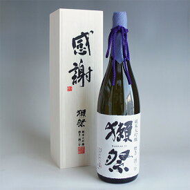 獺祭 感謝 木箱入り 純米大吟醸23 磨き二割三分 1800ml 日本酒 旭酒造 感謝のギフト箱 獺祭の純正包装紙で無料ギフト包装