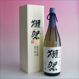 獺祭 木箱入り 純米大吟醸23 磨き二割三分 1800ml 日本酒 旭酒造 獺祭の純正包装紙で無料ギフト包装