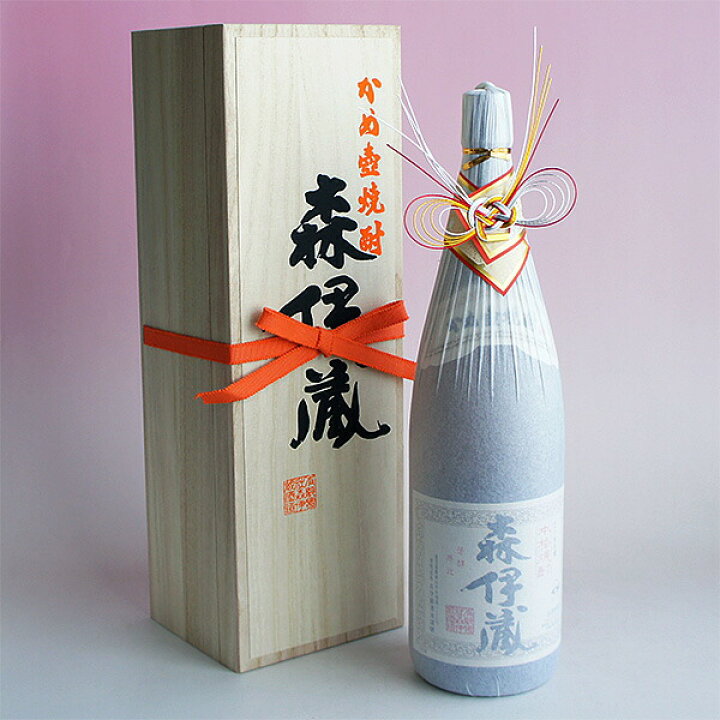 楽天市場】森伊蔵 おめかし森伊蔵純正桐箱入り 1800ml 1本組 いも焼酎 