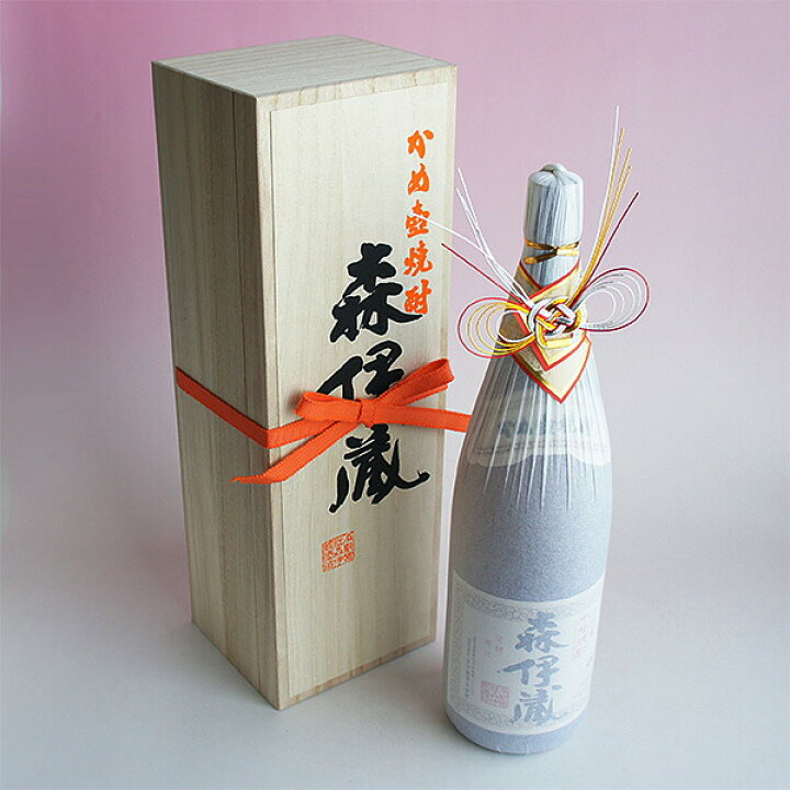 楽天市場】森伊蔵 おめかし森伊蔵純正桐箱入り 1800ml 1本組 いも焼酎 