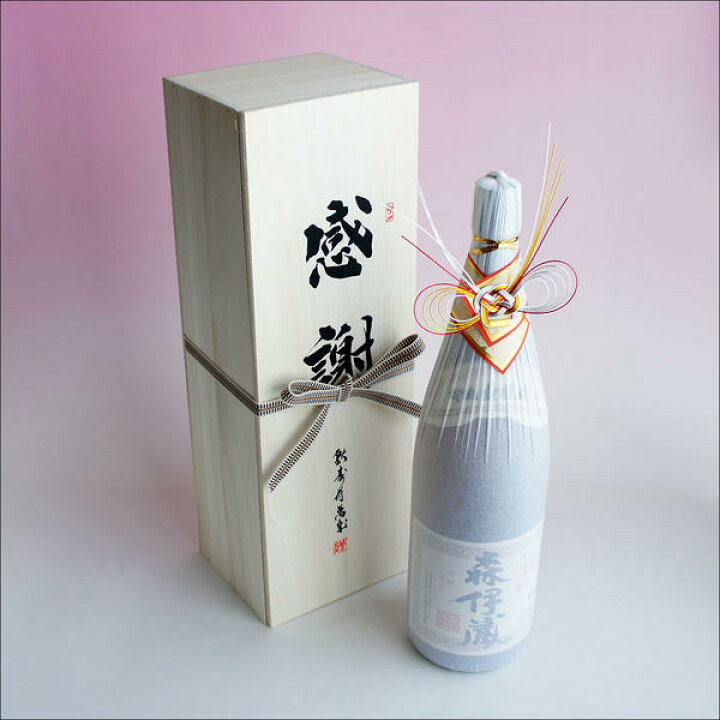 楽天市場】森伊蔵 おめかし 感謝のギフト箱 木箱入り 1800ml 1本組 芋 