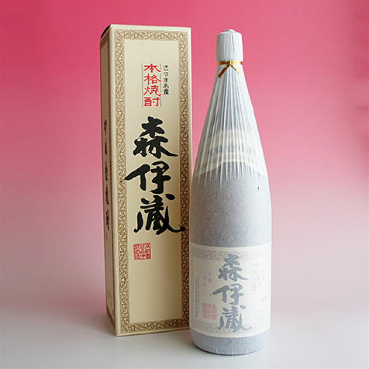 楽天市場】森伊蔵 森伊蔵純正カートン紙箱入り 1800ml 1本組 いも焼酎 
