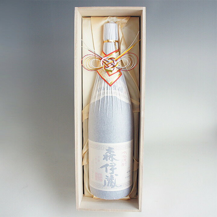 楽天市場】森伊蔵 おめかし 感謝のギフト箱 木箱入り 1800ml 1本組 芋 