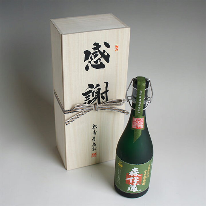 楽天市場】森伊蔵 極上 長期熟成 感謝のギフト箱 木箱入り 720ml 1本組 