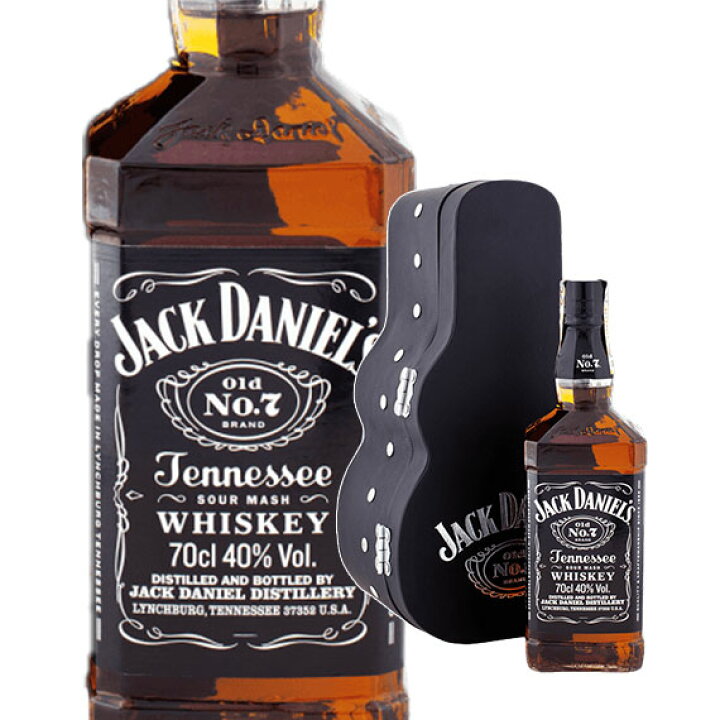 楽天市場】ジャックダニエル ギターケース付き 700ml 40度 箱付き 