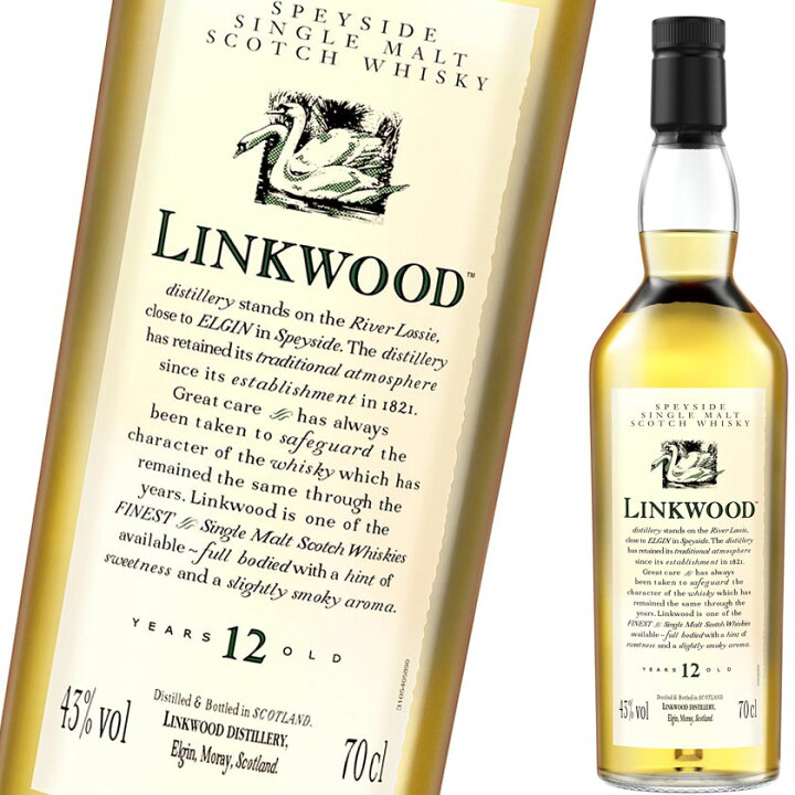楽天市場】リンクウッド 12年 UD花と動物シリーズ 700ml 43度 並行品  