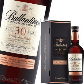 【新品・箱入り】バランタイン 30年｜Ballantine’s 30年｜木箱付き｜ 700ml 40％｜超長期熟成ブレンデッドスコッチウイスキー｜ギフト・贈答にも最適 Ballantine's 30 Year Old