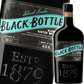ブラックボトル アイランド スモーク 『アルケミーシリーズ』 エクスペリメント#2 700ml 46.3度 並行 Black Bottle "Island Smoke" Alchemy Series Experiment #2 ブレンデッド スコッチ ウイスキー 洋酒